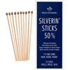 Bano Healthcare SILVERIN® Sticks 50% su sidabro nitratu karpų priežiūrai, 10 vnt.