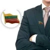 Metalinė sagė , ženkliukas , Lietuvos vėliava