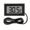 Mini skaitmeninis lauko temperatūros termometras su LCD ekranu