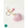 Pink Raktų , rankinės pakabukas , Rožinė Heart