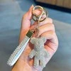 Raktų , rankinės pakabukas , Baltas Teddy 1