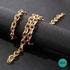 Titano plieno grandinėlė, 5 mm pločio, 50 ​​cm ilgio