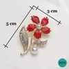 Unikalaus dizaino sagė , Flower and pearl