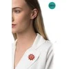 Unikalaus dizaino sagė , Raudona gėlė
