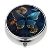 Vaistų dėžutė su trimis skyreliais , Butterfly 1 vnt.