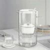 Aquaphor Glass 2,5 l stiklinis filtravimo ąsotis + 10 Maxfor filtrų (4Mg+6)