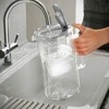 Aquaphor Glass, stiklinis filtravimo ąsotis 2,5 L su Maxfor ir Maxfor Mg kasete, baltas