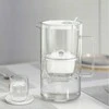Aquaphor Glass stiklinis filtravimo ąsotis, baltas + 4 Maxfor+ Mg filtrai