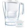 "Brita Aluna Baltas" 2,4 l filtravimo ąsotis + "Brita Maxtra" 6 vnt. filtras