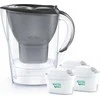 Brita Marella ąsotis 2,4L su 3 Maxtra filtrais, pilkas