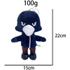 Minkštas pliušinis žaislas HappyJoe Brawl stars Crow, mėlynas, 22 cm.