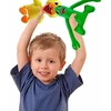 Minkštas pliušinis žaislas Rainbow friends, žaliasis ilgarankis, 30cm