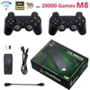 NAUJA vaizdo žaidimų konsolė 2.4G dvigubas belaidis valdiklis Game Stick 4K 20000 žaidimai 64GB 32GB retro žaidimai Televizoriaus dovana berniukui