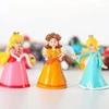 Netaikoma 48 vnt Super Mario Bros minifigūrėlės žaislai lėlių veiksmo figūrėlės Modelių papuošalai Gimtadienio torto papuošimo dovanos