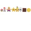 48vnt./ rinkinys Super Mario Family Luigi Yoshi Bowser Wario Peach Toad Daisy Figūros modelio žaislai