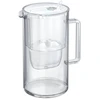 Aquaphor Glass, stiklinis 2,5 l filtravimo ąsotis su 3vnt Maxfor+ kasetėmis, baltas