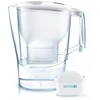 "Brita Aluna Baltas" 2,4 l filtravimo ąsotis + "Brita Maxtra" 6 vnt. filtras