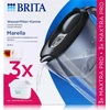 Brita Marella ąsotis 2,4L su 3 Maxtra filtrais, pilkas