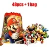 Figūrėlių rinkinys su maišeliu Super Mario Bros, 48 vnt