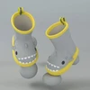 Guminiai batai vaikams Shark boots, pilki