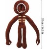 Happyjoe Minkštas pliušinis žaislas Monster Horror, Brown Monster, 30cm
