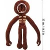 Happyjoe Minkštas pliušinis žaislas Monster Horror, Brown Monster, 30cm
