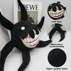 Happyjoe Minkštas pliušinis žaislas Monster Horror Juodas, 30cm
