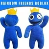 Happyjoe Minkštas pliušinis žaislas Rainbow friends Mėlynasis sveikinasi, 30cm