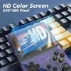 HappyJoe R36S, 128GB, violetinė, 20000+ Games, 3.5" IPS Screen, Linux