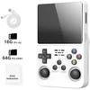 HappyJoe R36S, 64GB, balta, 10000+ Games, 3.5" IPS Screen, Linux