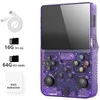 HappyJoe R36S, 64GB, violetinė, 10000+ Games, 3.5" IPS Screen, Linux