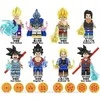 Konstruktorius Dragon Ball Son Goku figūrėlė HeroBricks, 5cm