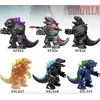 Konstruktorius Godzilla figūrėlė HeroBricks, 10 cm