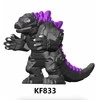 Konstruktorius King Kong vs Godzilla figūrėlė HeroBricks, 9cm