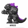 Konstruktorius King Kong vs Godzilla figūrėlė HeroBricks, 9cm
