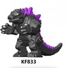 Konstruktorius King Kong vs Godzilla figūrėlė HeroBricks, 9cm