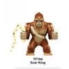 Konstruktorius King Kong vs Godzilla figūrėlė HeroBricks, 9cm
