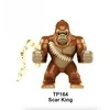 Konstruktorius King Kong vs Godzilla figūrėlė HeroBricks, 2 vnt, 9cm