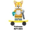 Konstruktorius Sonic the Hedgehog figūrėlė HeroBricks, 5cm