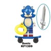 Konstruktorius Sonic the Hedgehog figūrėlė HeroBricks, 5cm
