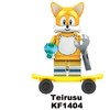 Konstruktorius Sonic the Hedgehog figūrėlė HeroBricks, 5cm