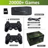 M8 4k HD Stick vaizdo žaidimų konsolė 10000 žaidimų 9 emuliatoriai, dvigubi belaidžiai valdikliai televizoriaus žaidimų Stick Retro delninė žaidimų konsolė