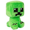 Minkštas žaislas Minecraft Crying Expression, žalias, 26 cm