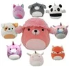 Pliušinis žaislas HappyJoe Squishmallows, violetinis vienaragis, 20cm