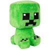 Pliušinis žaislas Minecraft, žalias, 25 cm.