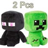Pliušinis žaislas Minecraft, žalias, 25 cm.