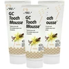 Remineralizuojanti dantų pasta be fluoro GC Mousse Vanilla, 35 ml, 3 vnt.