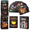Stalo žaidimas TCG Juodas Pokemon kortų kaladė, 55 vnt.