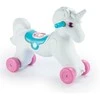 Supamas arkliukas su ratukais Dolu Unicorn 2in1, 2509
