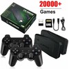 Vaizdo žaidimų konsolė Integruota 20 000 ir daugiau žaidimų retro delninis žaidimų grotuvas 64G 4K TV Game Stick 2.4G belaidis valdiklis Gamepad